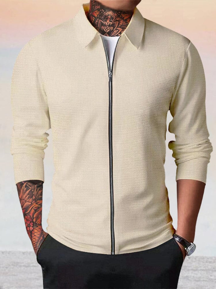LOGAN | WAFFLE TEXTURE JACKET