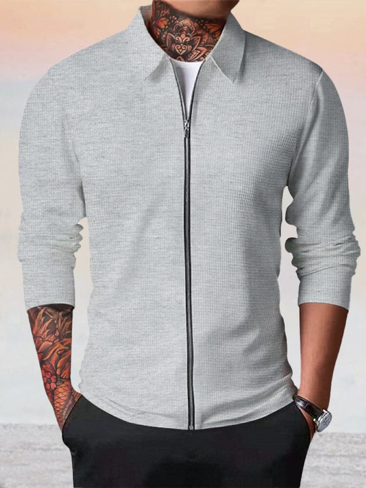 LOGAN | WAFFLE TEXTURE JACKET