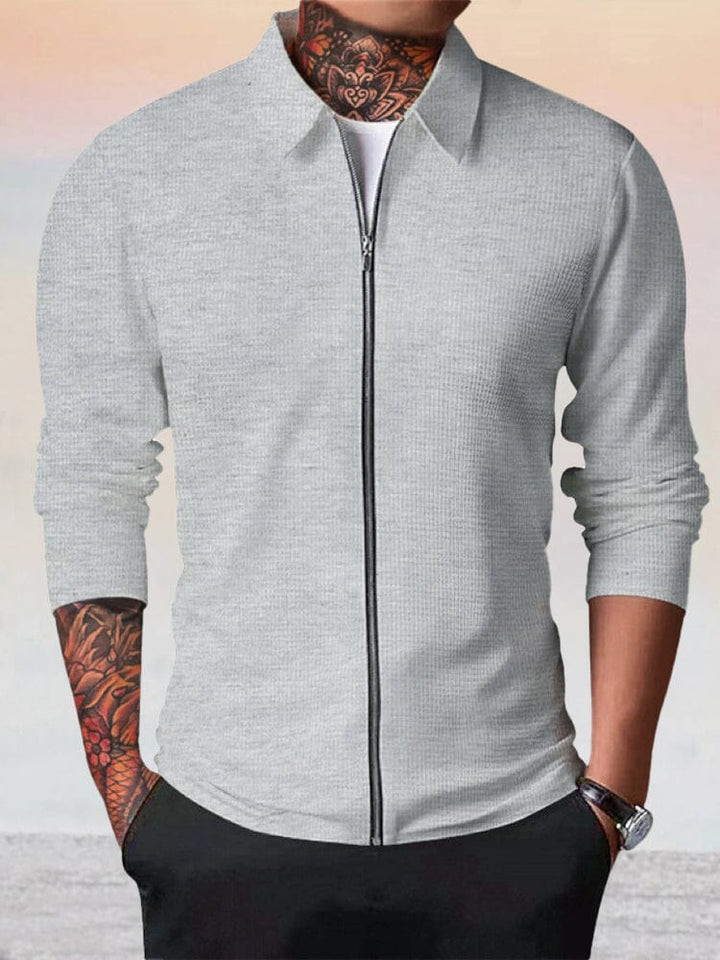 LOGAN | WAFFLE TEXTURE JACKET