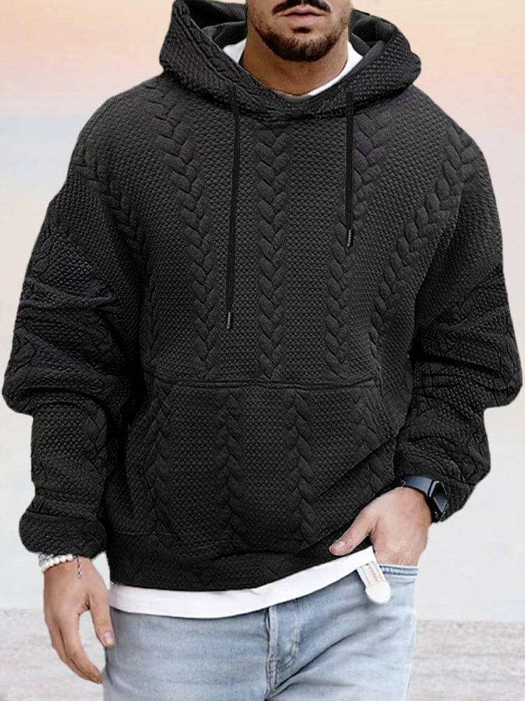 BRODY | TEXTURED RELAXED HOODIE