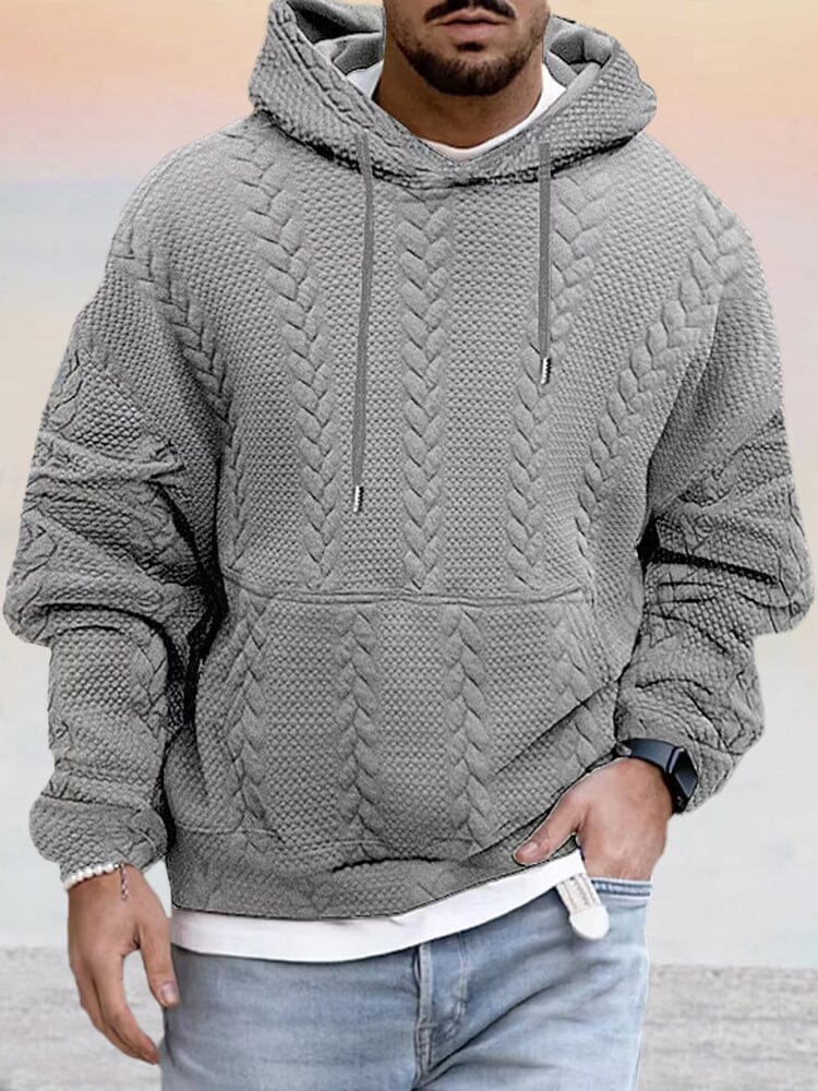 BRODY | TEXTURED RELAXED HOODIE