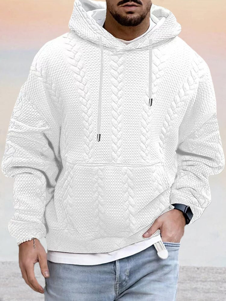 BRODY | TEXTURED RELAXED HOODIE