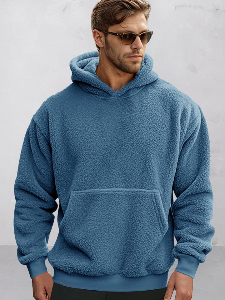 HUDSON | REVERSIBLE PLUSH HOODIE