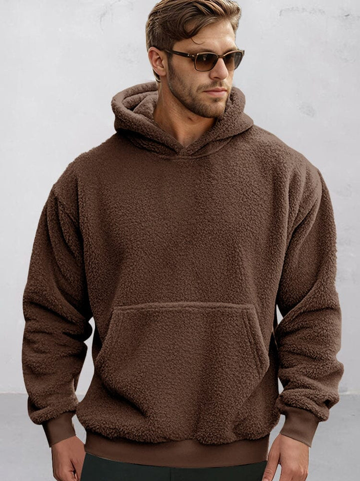 HUDSON | REVERSIBLE PLUSH HOODIE