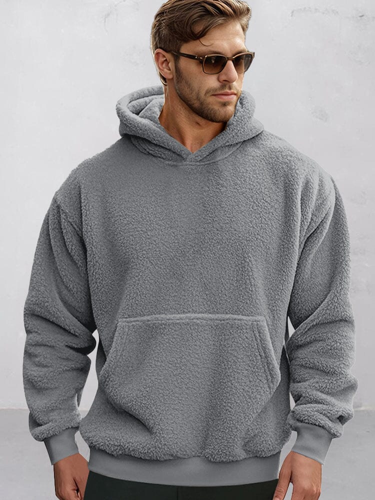 HUDSON | REVERSIBLE PLUSH HOODIE