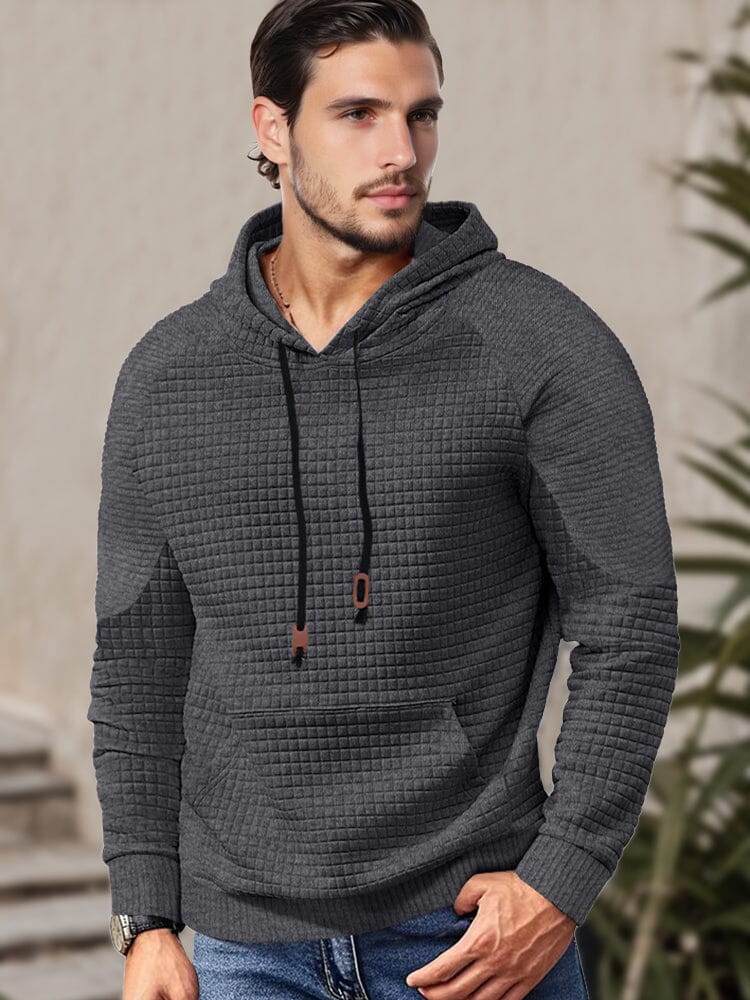 MAVERICK | WAFFLE KNIT HOODIE