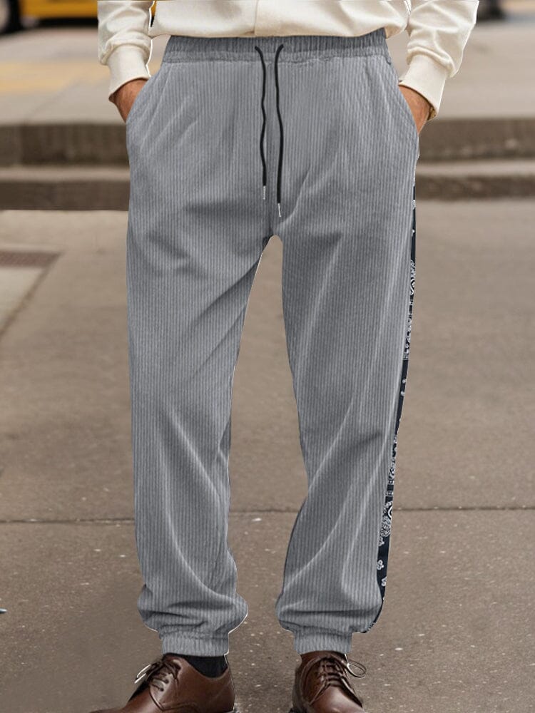 MAVERICK | PAISLEY PATCHWORK JOGGER PANTS