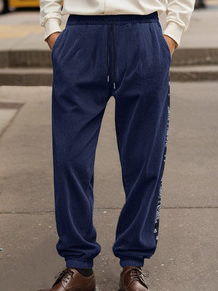 MAVERICK | PAISLEY PATCHWORK JOGGER PANTS