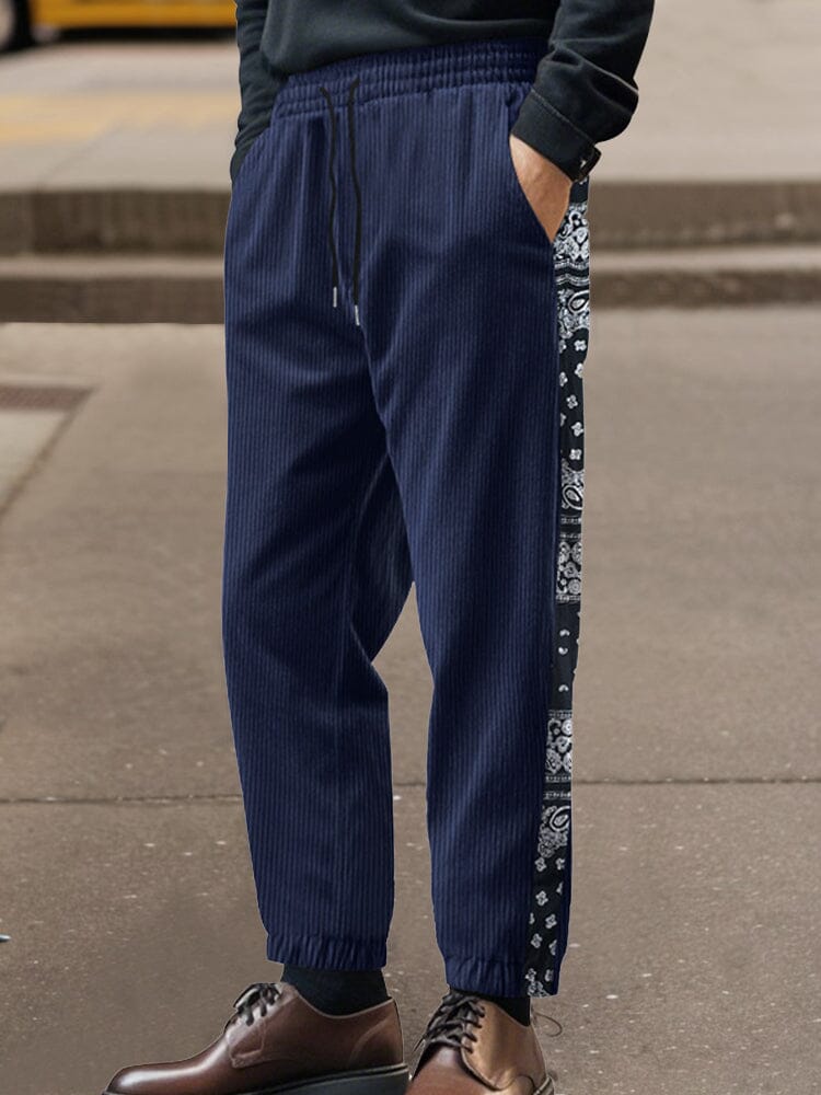MAVERICK | PAISLEY PATCHWORK JOGGER PANTS