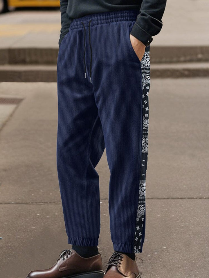 MAVERICK | PAISLEY PATCHWORK JOGGER PANTS