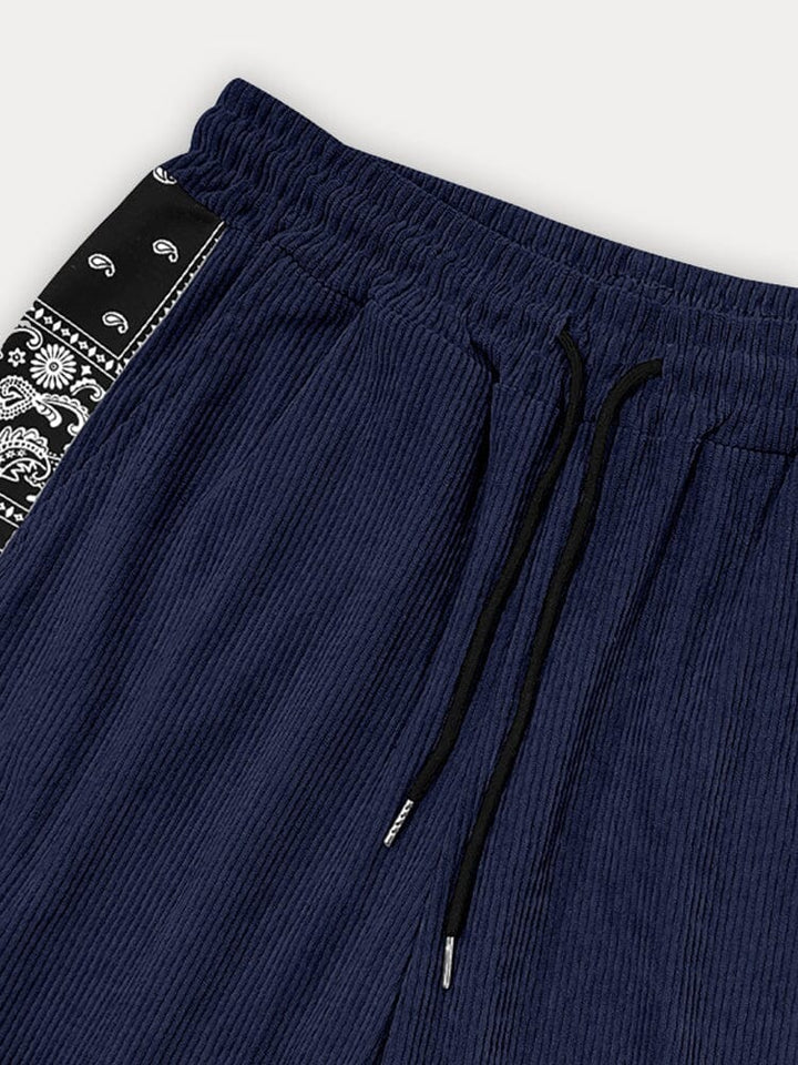 MAVERICK | PAISLEY PATCHWORK JOGGER PANTS