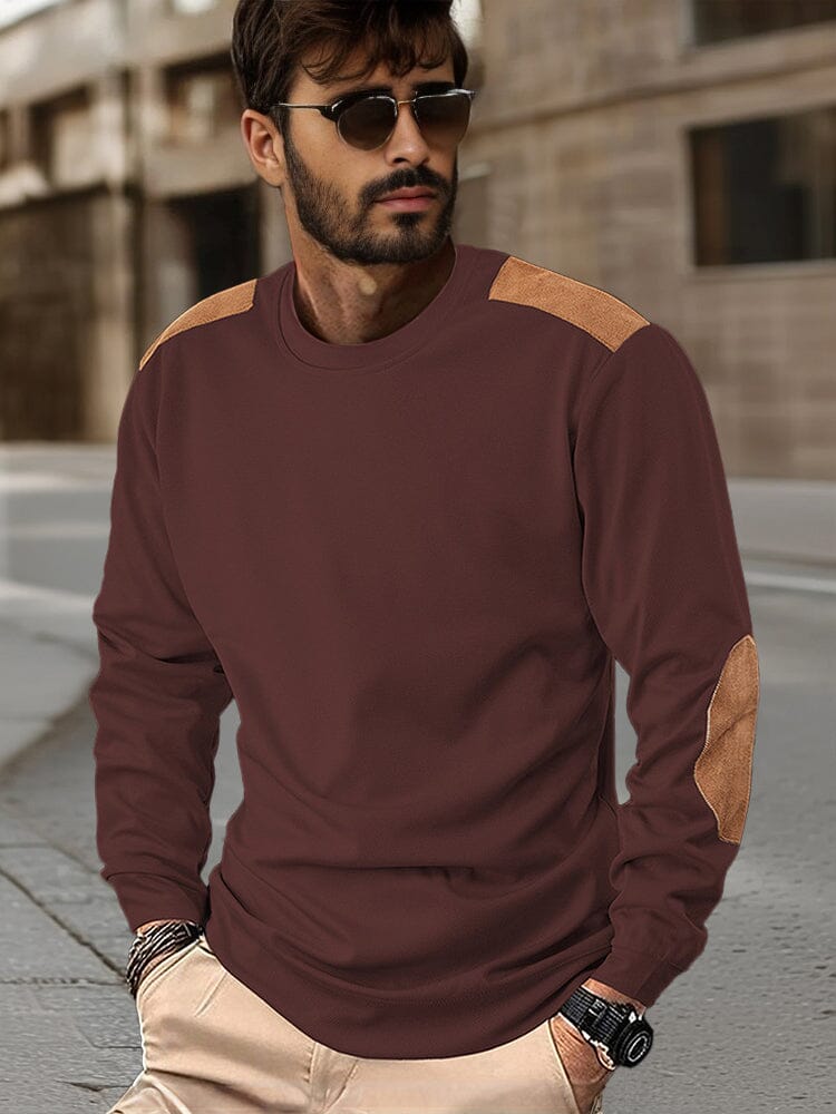 JAXON | COLORBLOCK CREWNECK SWEATSHIRT