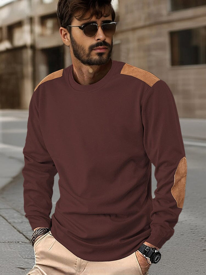JAXON | COLORBLOCK CREWNECK SWEATSHIRT