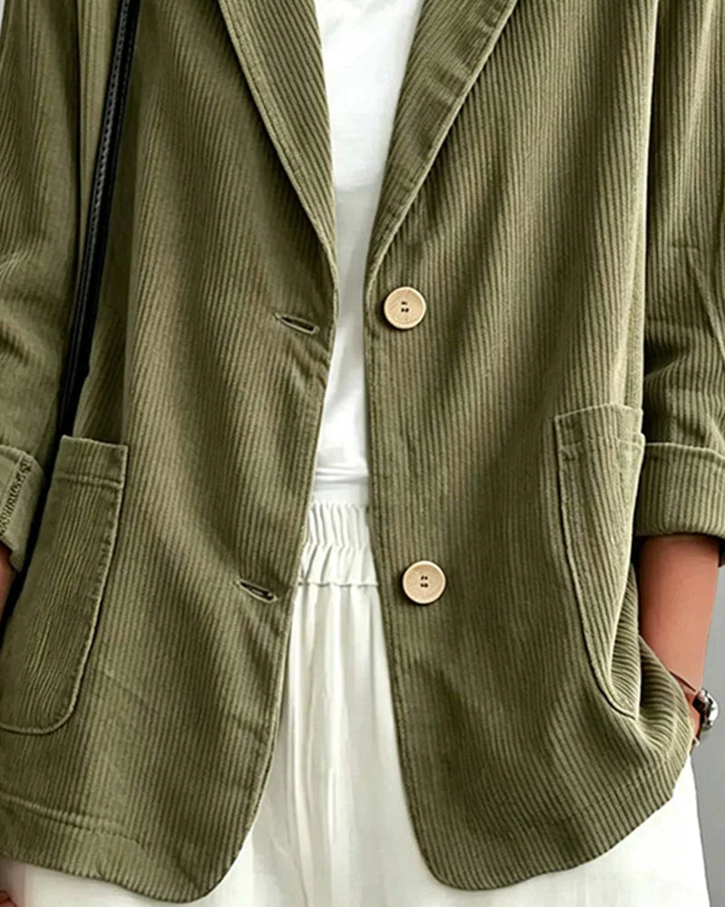 GRETA | SINGLE-BREASTED CASUAL BLAZER