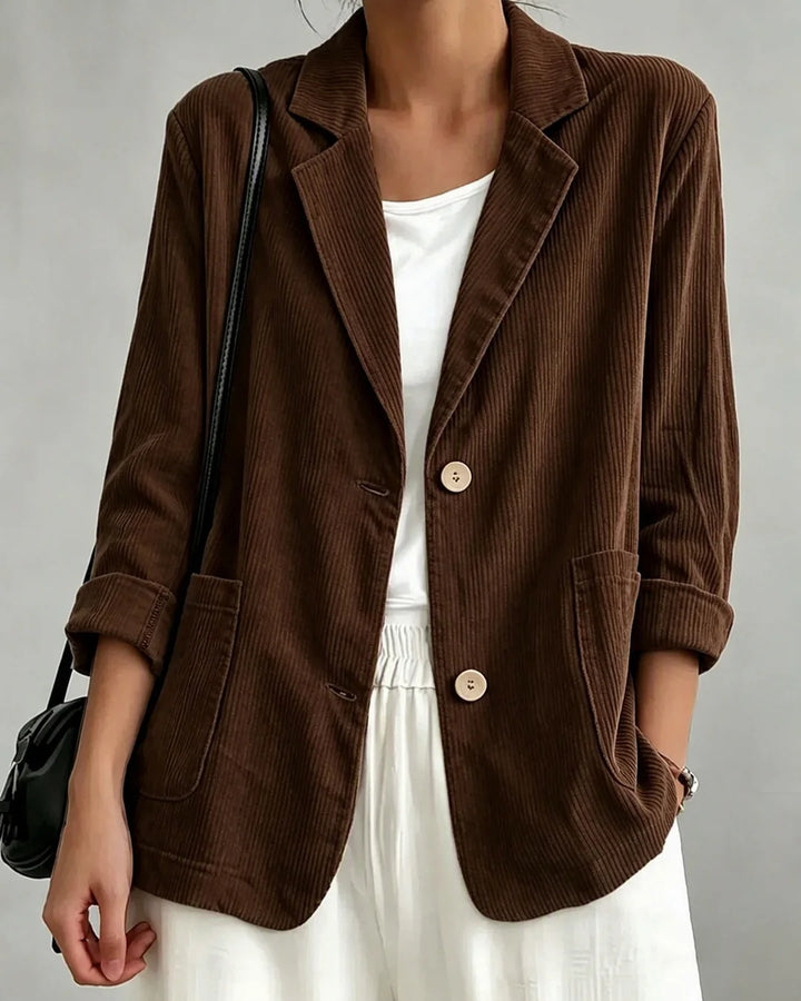 GRETA | SINGLE-BREASTED CASUAL BLAZER