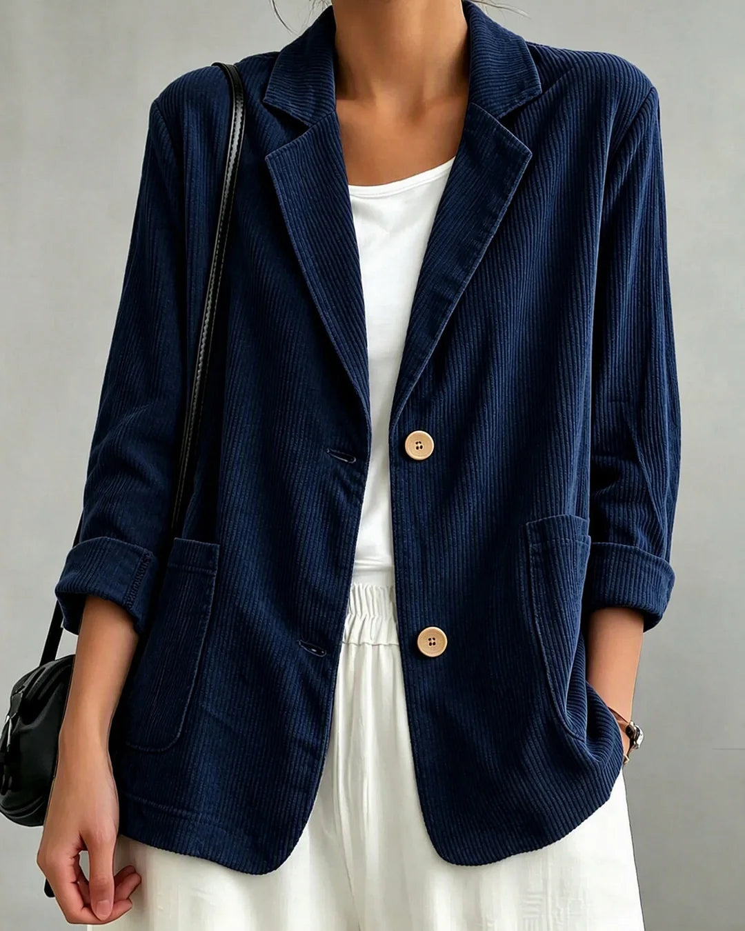 GRETA | SINGLE-BREASTED CASUAL BLAZER