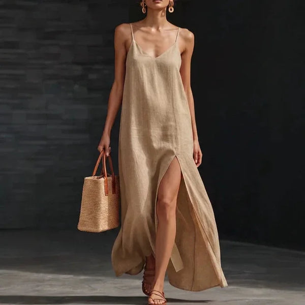 AVA | SPAGHETTI STRAP MAXI DRESS