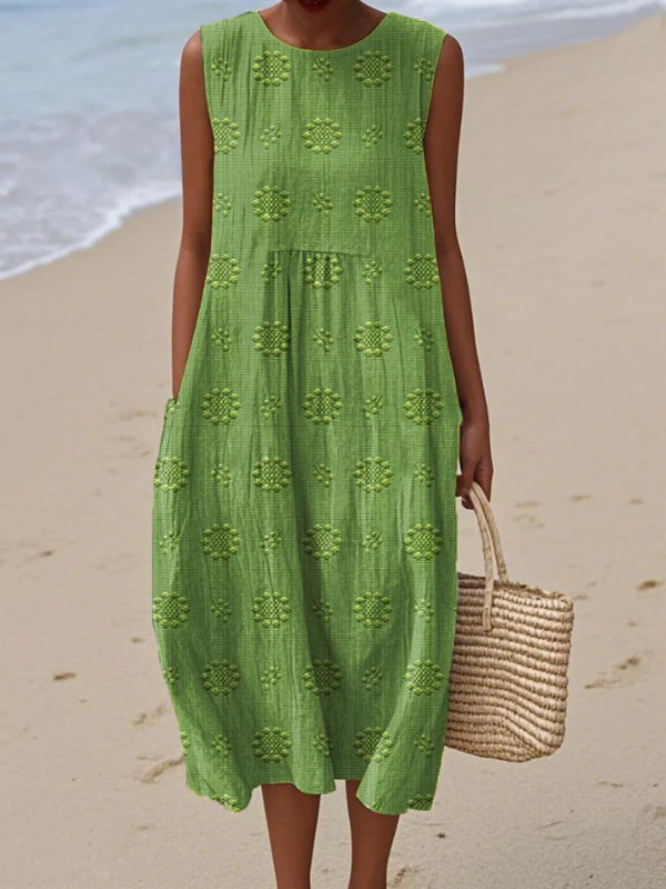 SOFIA | PATTERN MIDI DRESS