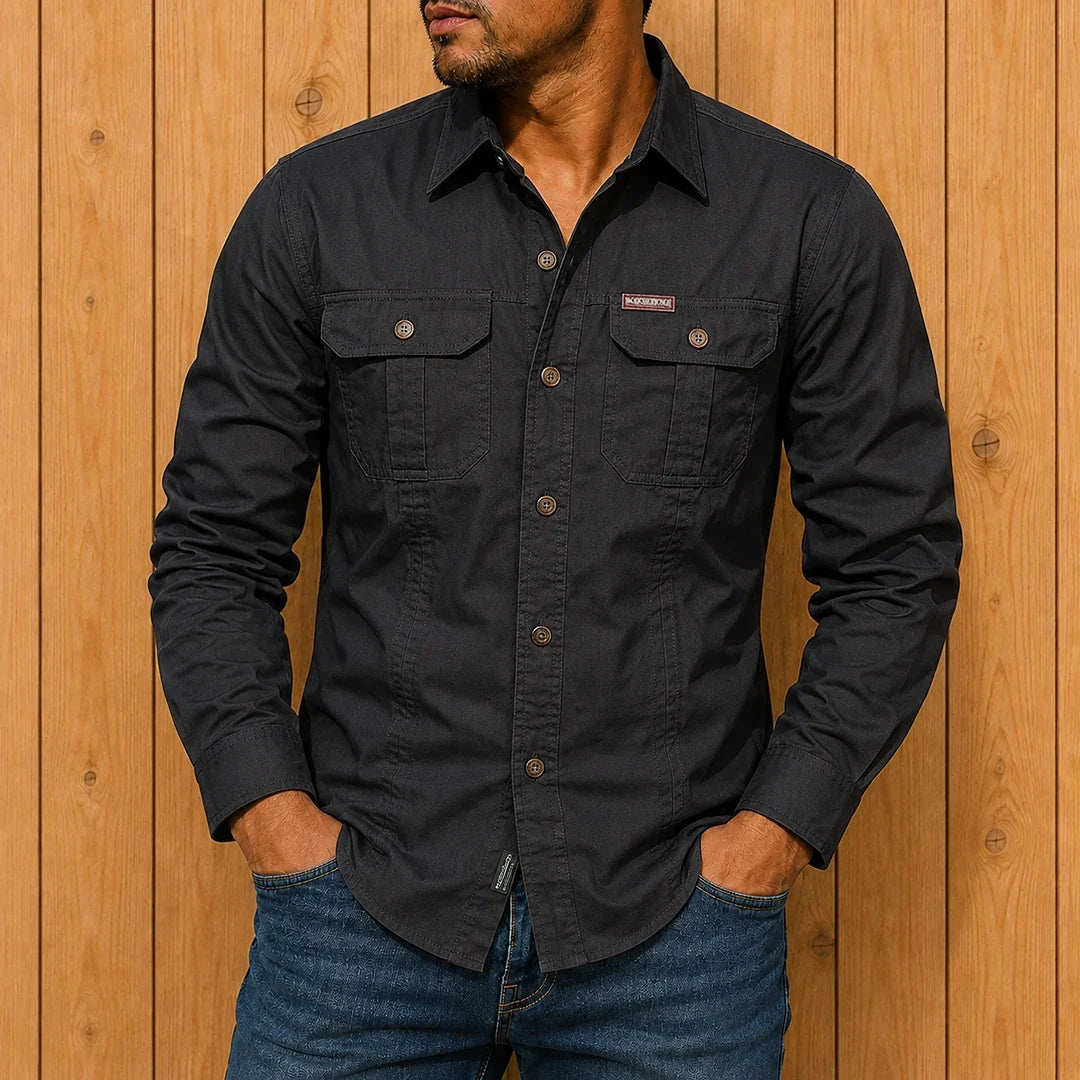 MADDEN | UTILITY BUTTON-UP SHIRT