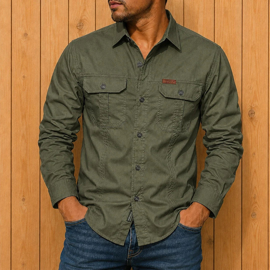 MADDEN | UTILITY BUTTON-UP SHIRT
