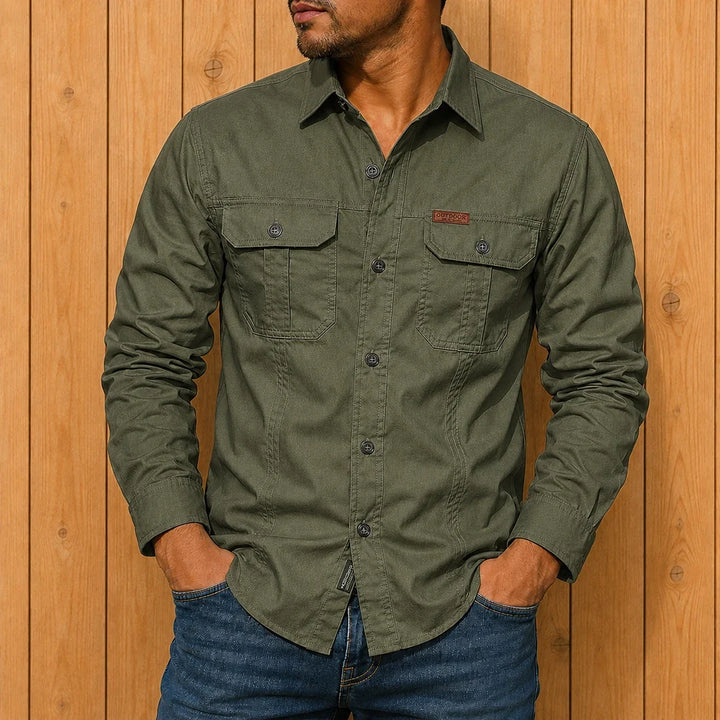 MADDEN | UTILITY BUTTON-UP SHIRT