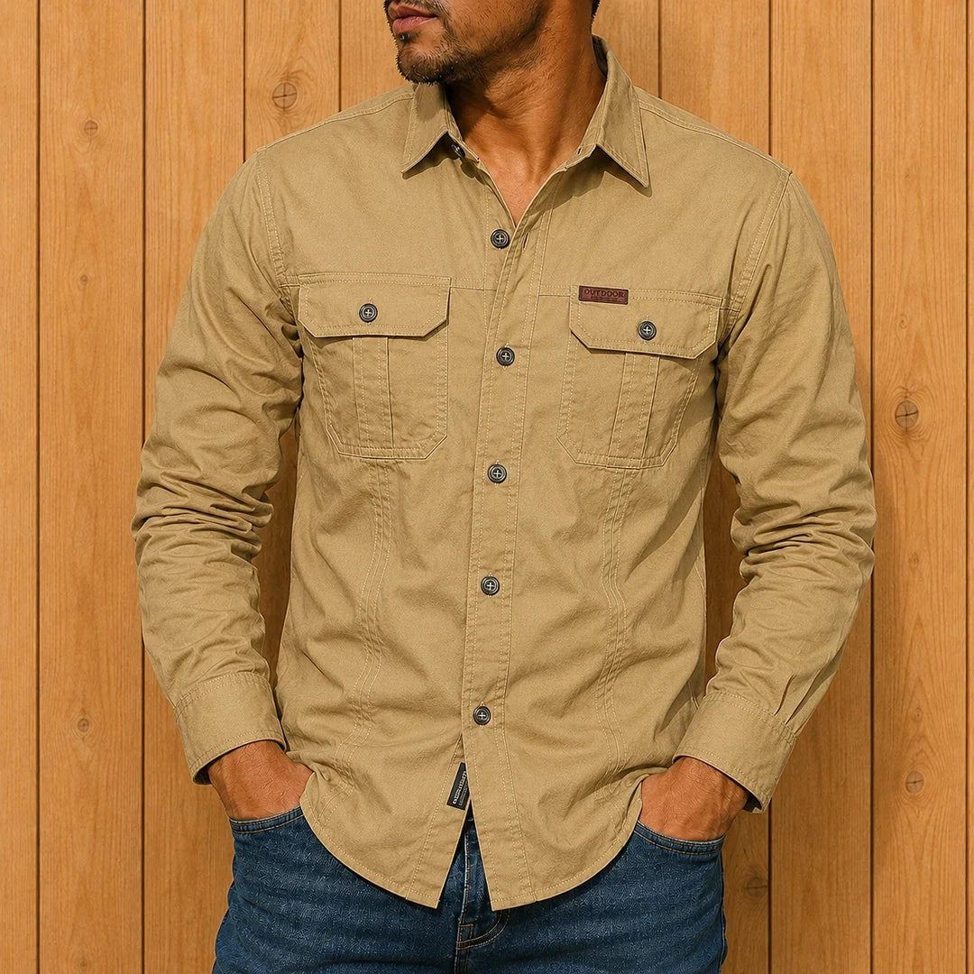 MADDEN | UTILITY BUTTON-UP SHIRT