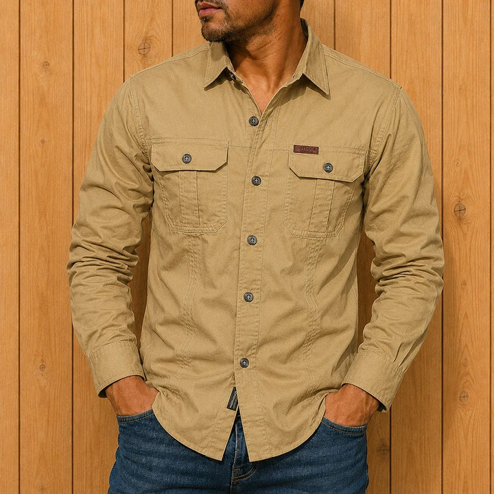 MADDEN | UTILITY BUTTON-UP SHIRT