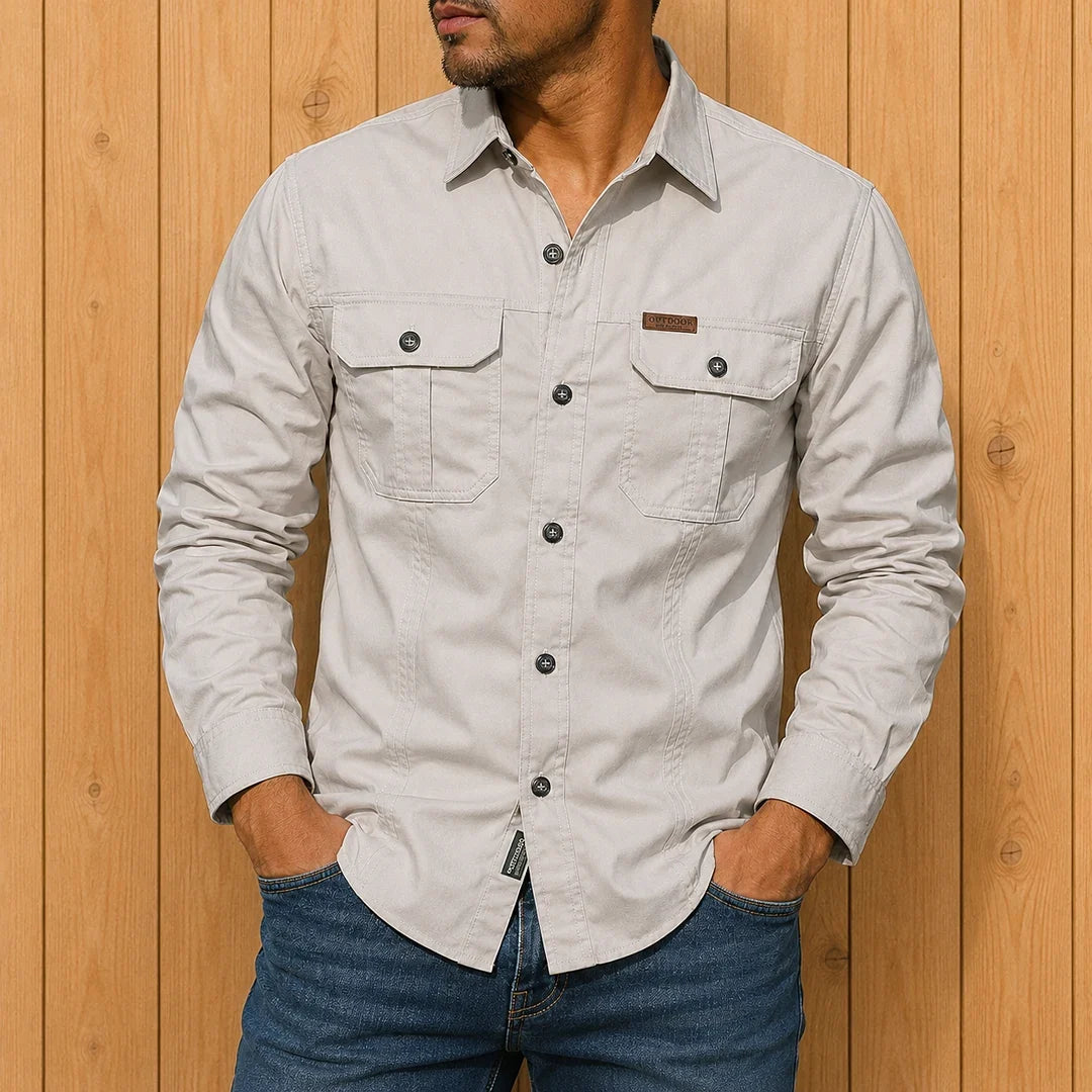 MADDEN | UTILITY BUTTON-UP SHIRT
