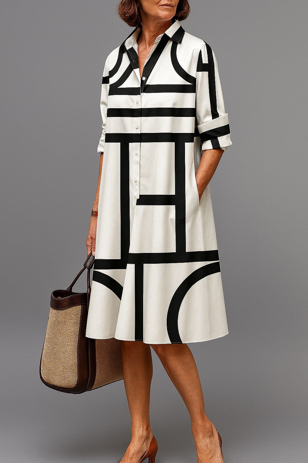ELLIE | ELEGANT MIDI DRESS