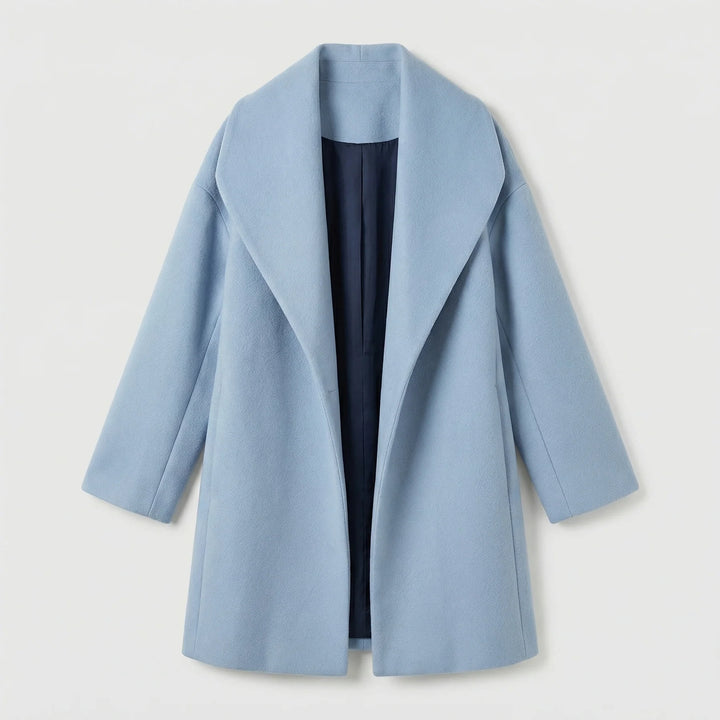 EMMA | LUXURY WINDPROOF WOOL-BLEND COCOON JACKET