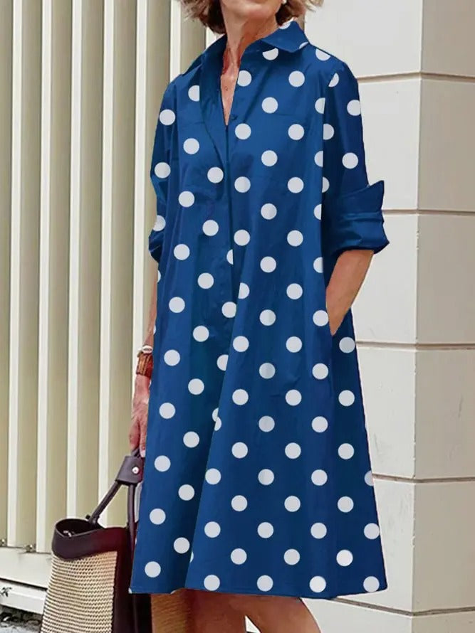 JODY | BUTTON-FRONT SHIRT DRESS