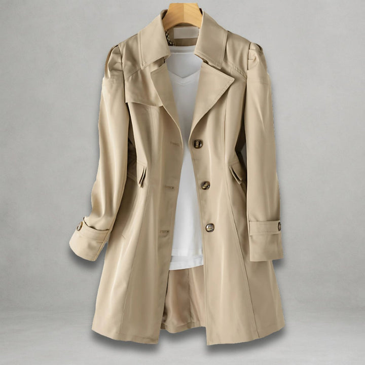SCARLETT | CLASSIC SINGLE-BREASTED TRENCH COAT
