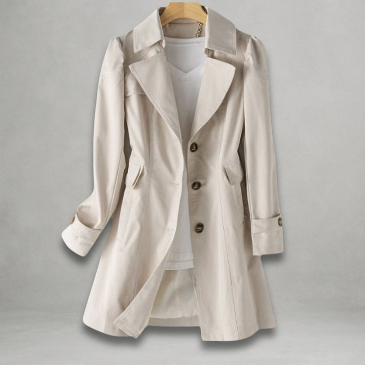 SCARLETT | CLASSIC SINGLE-BREASTED TRENCH COAT