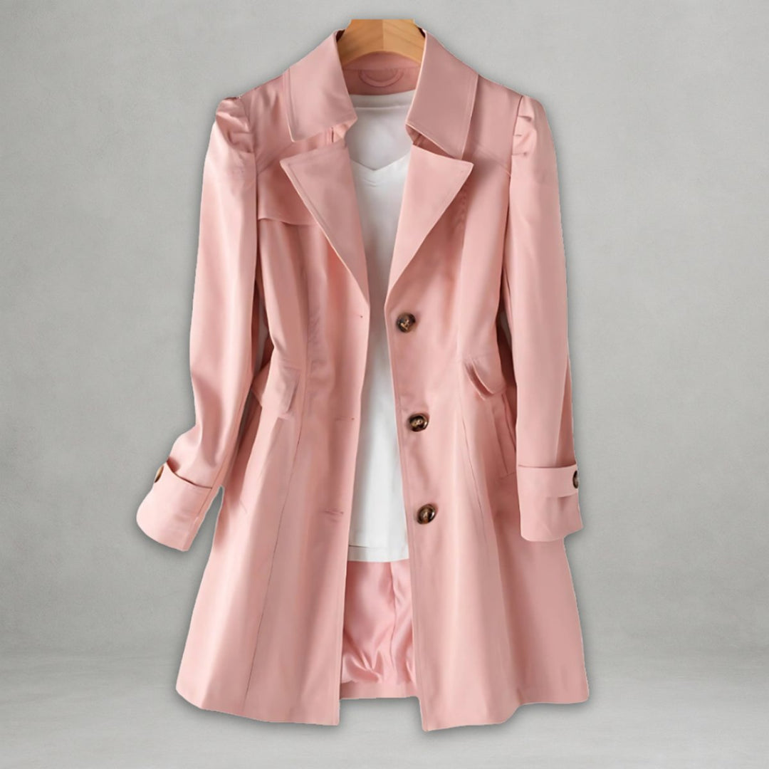 SCARLETT | CLASSIC SINGLE-BREASTED TRENCH COAT