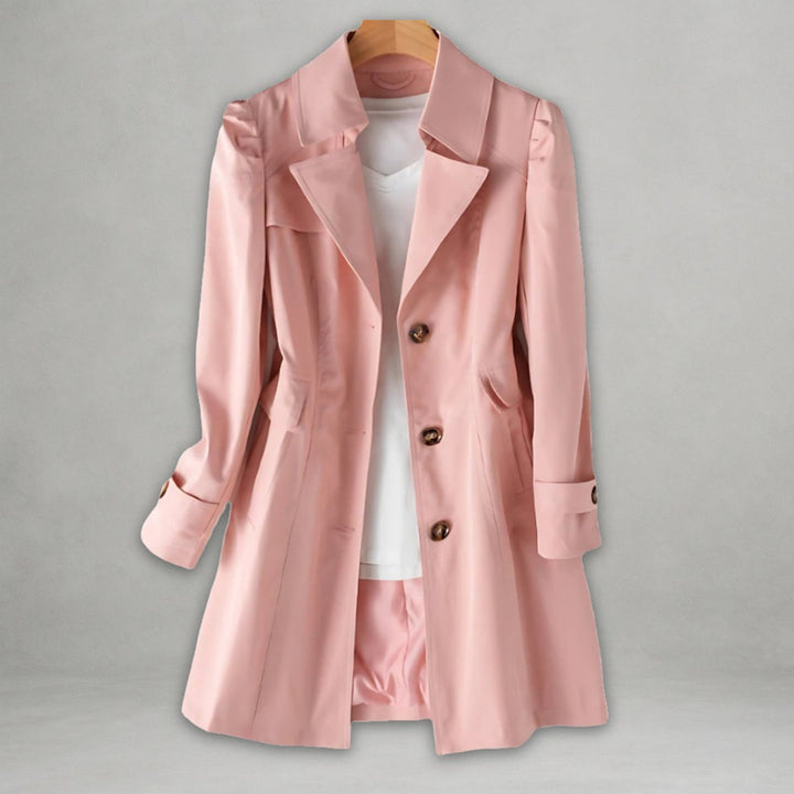 SCARLETT | CLASSIC SINGLE-BREASTED TRENCH COAT