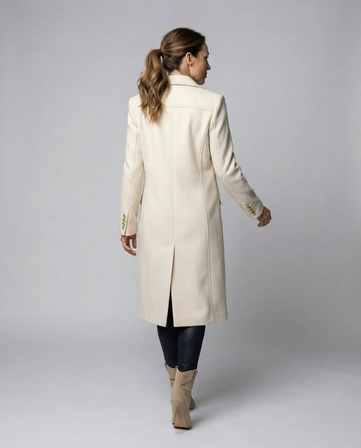 EMELINE | DOUBLE-BREASTED LONGLINE OVERCOAT