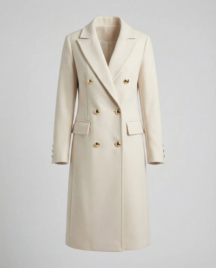 EMELINE | DOUBLE-BREASTED LONGLINE OVERCOAT