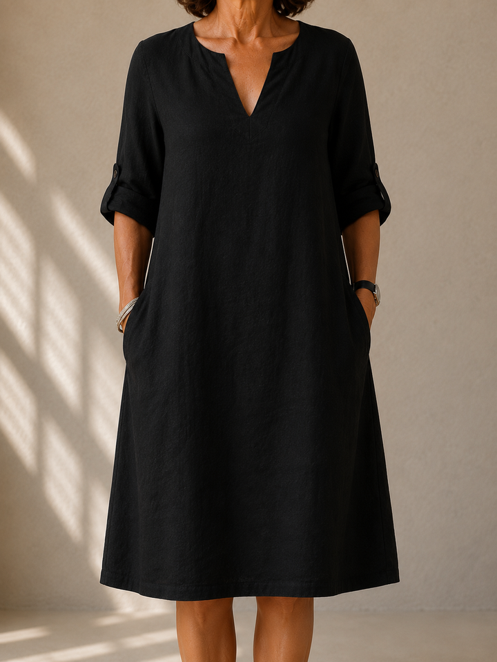 LOUISE | CLASSIC SUMMER MIDI DRESS